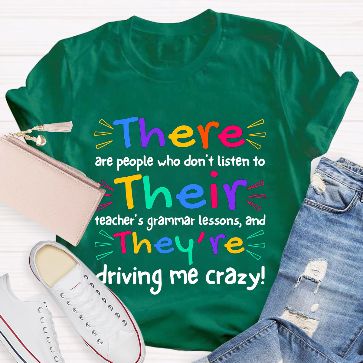 Grammar Lessons Teacher T-Shirt