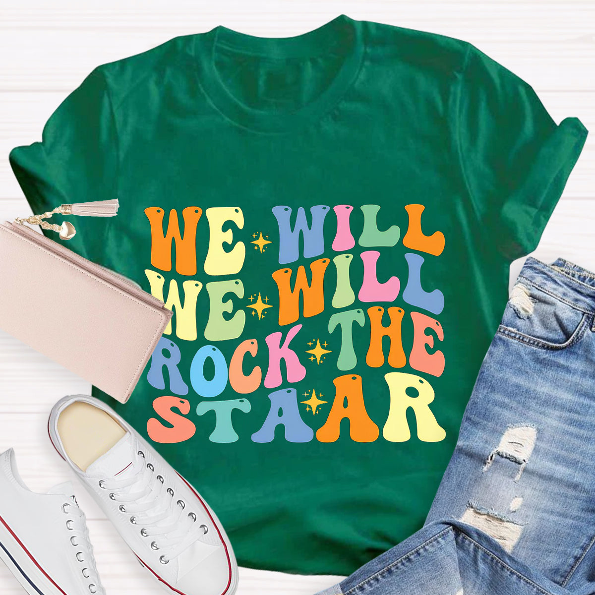 We Will We Will Rock The Staar T-Shirt