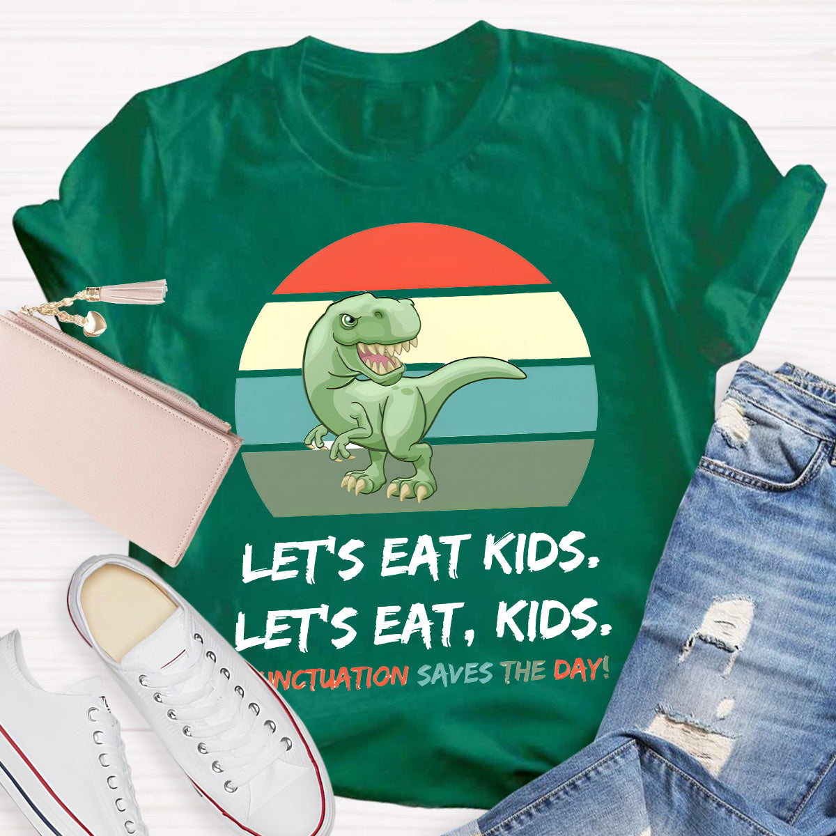 Dinosaur Teacher T-Shirt
