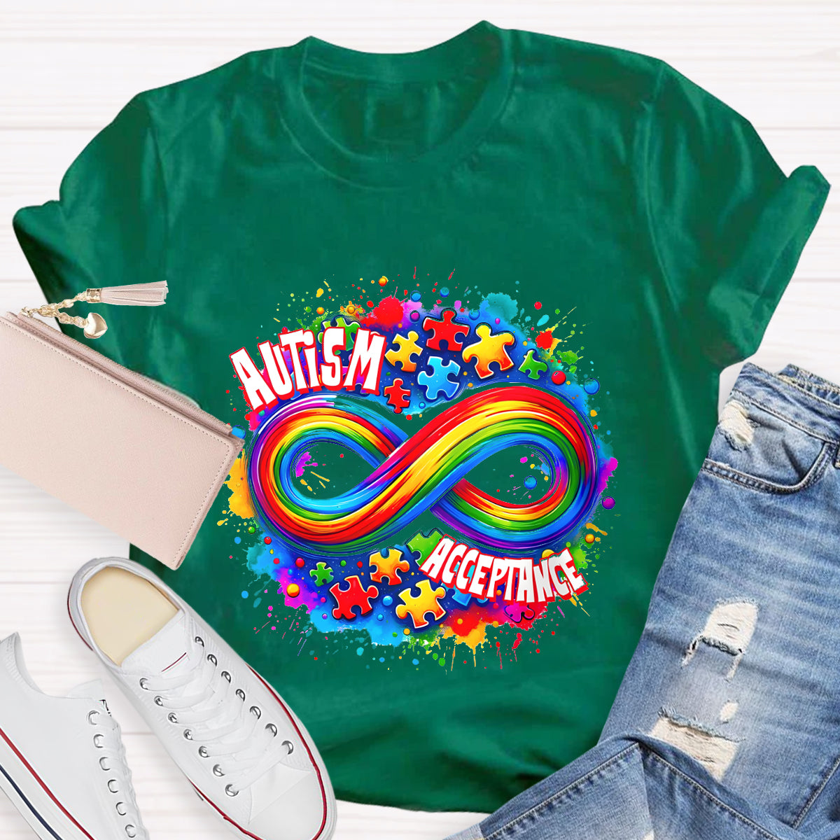 Colorful Infinity Symbol T-Shirt