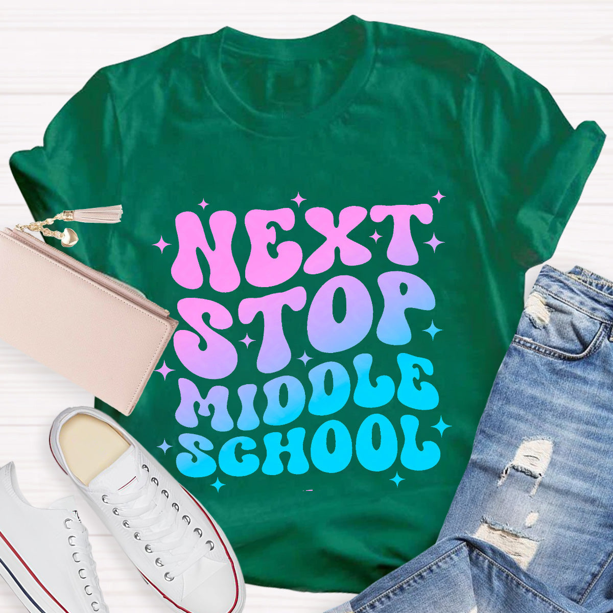 Next Stop Middle School Teacher T-Shirt