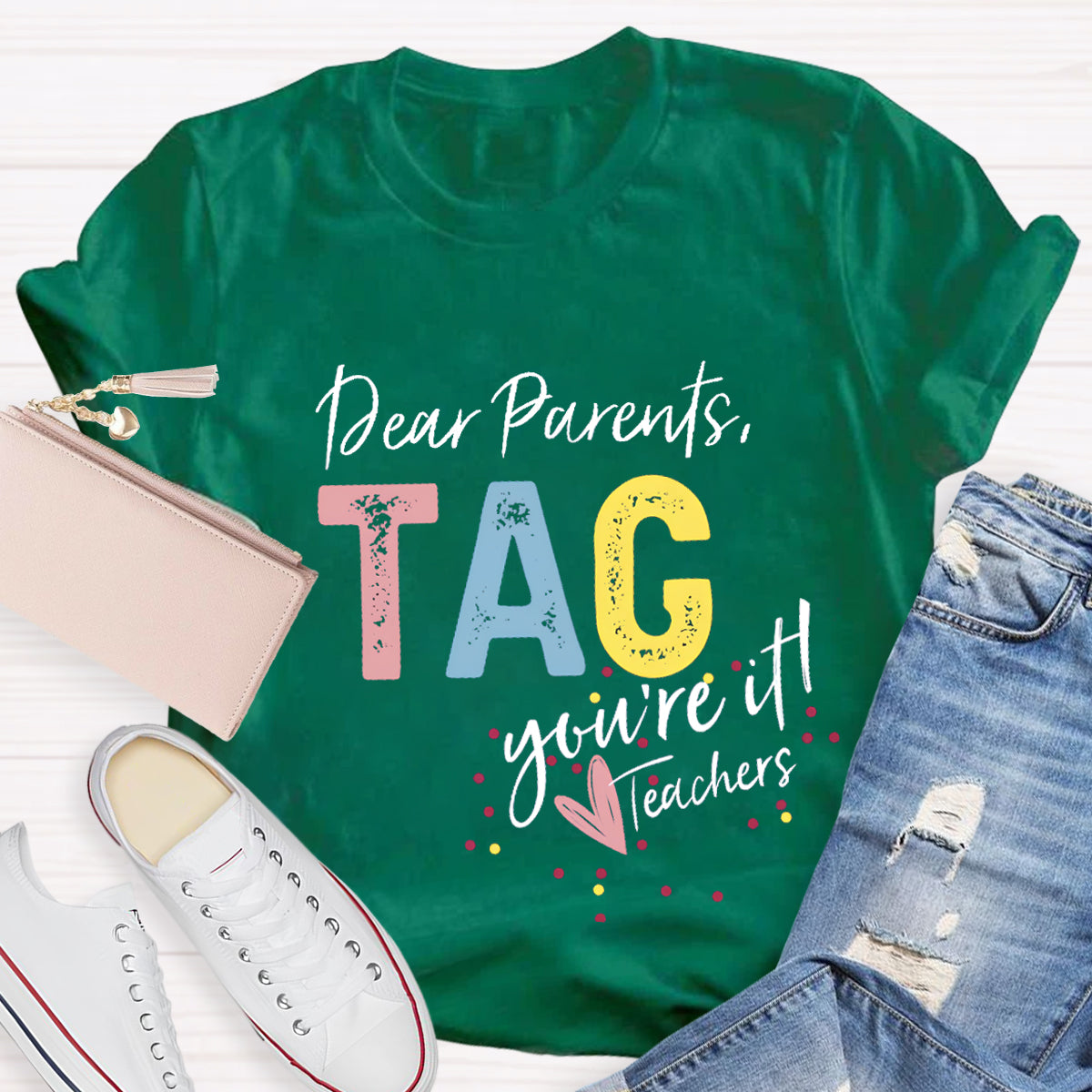 Dear Parents Tag T-Shirt