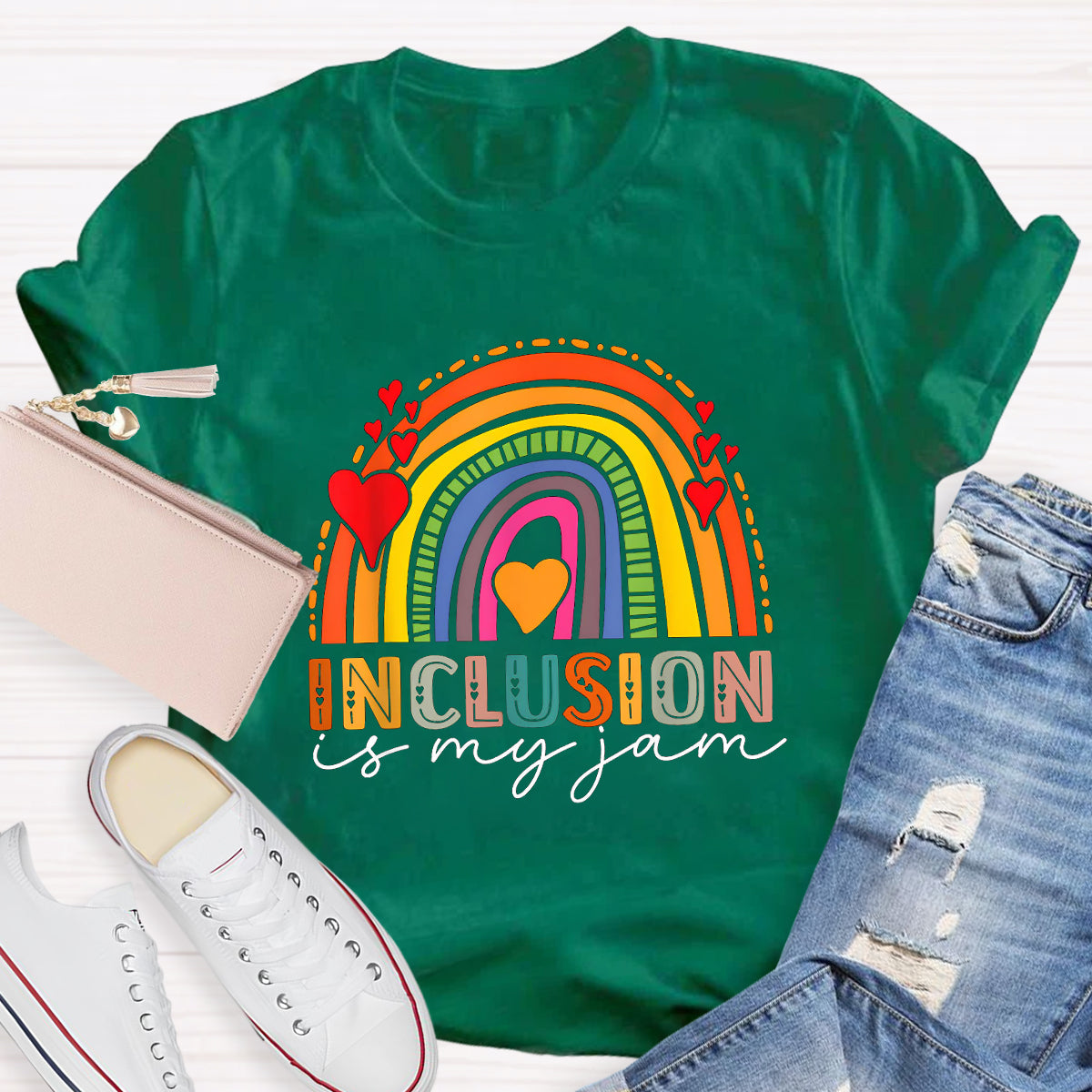 Inclusion Is My Jam Teacher T-Shirt