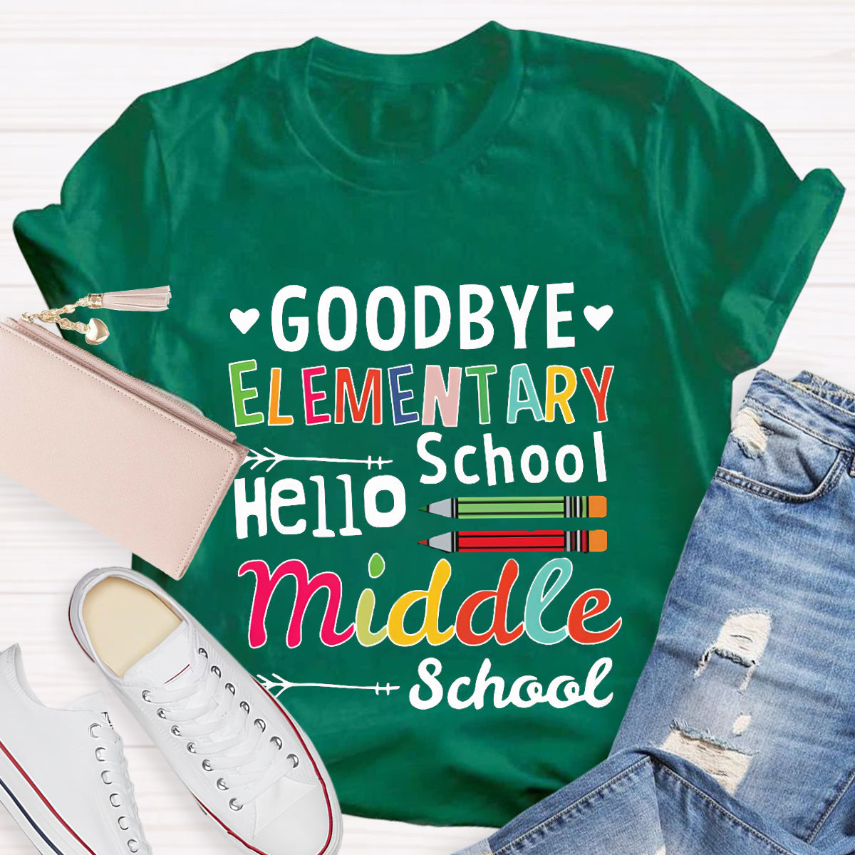 Hello Middle School Teacher T-Shirt