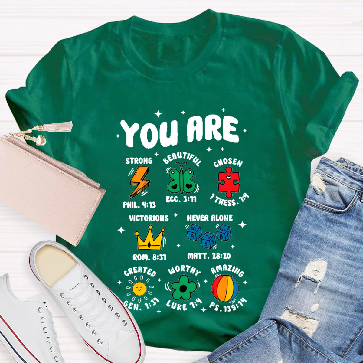 You Are Never Alone Teacher T-Shirt