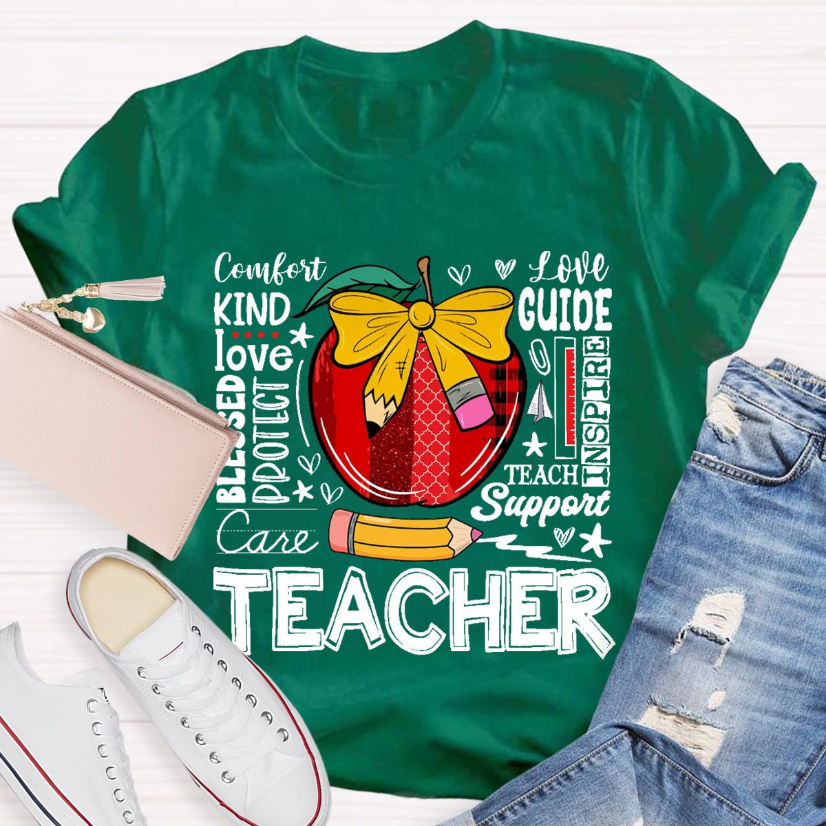 Teacher Caring And Be Kind For Students T-Shirt