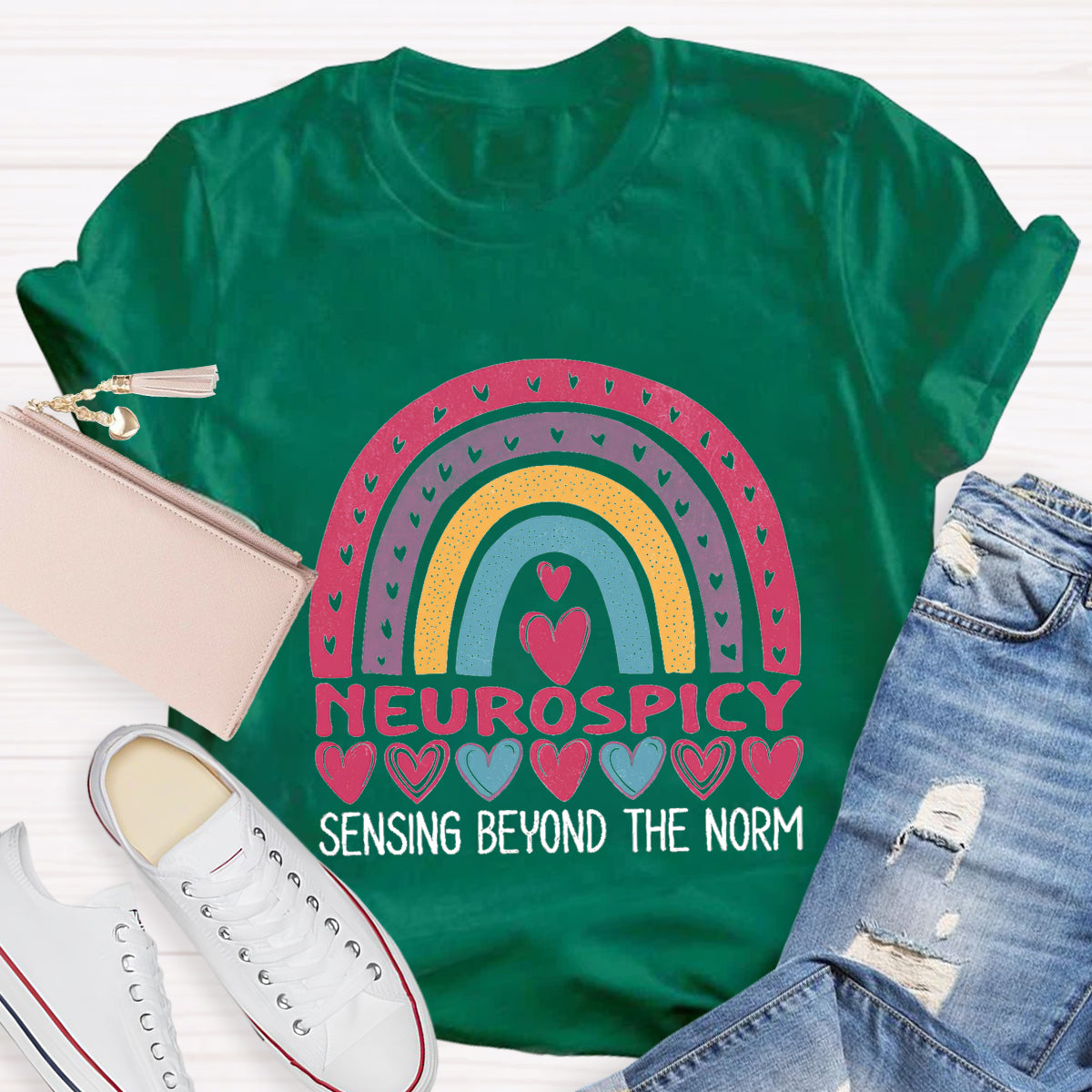 Neurospicy Sensing Beyond The Norm T-Shirt