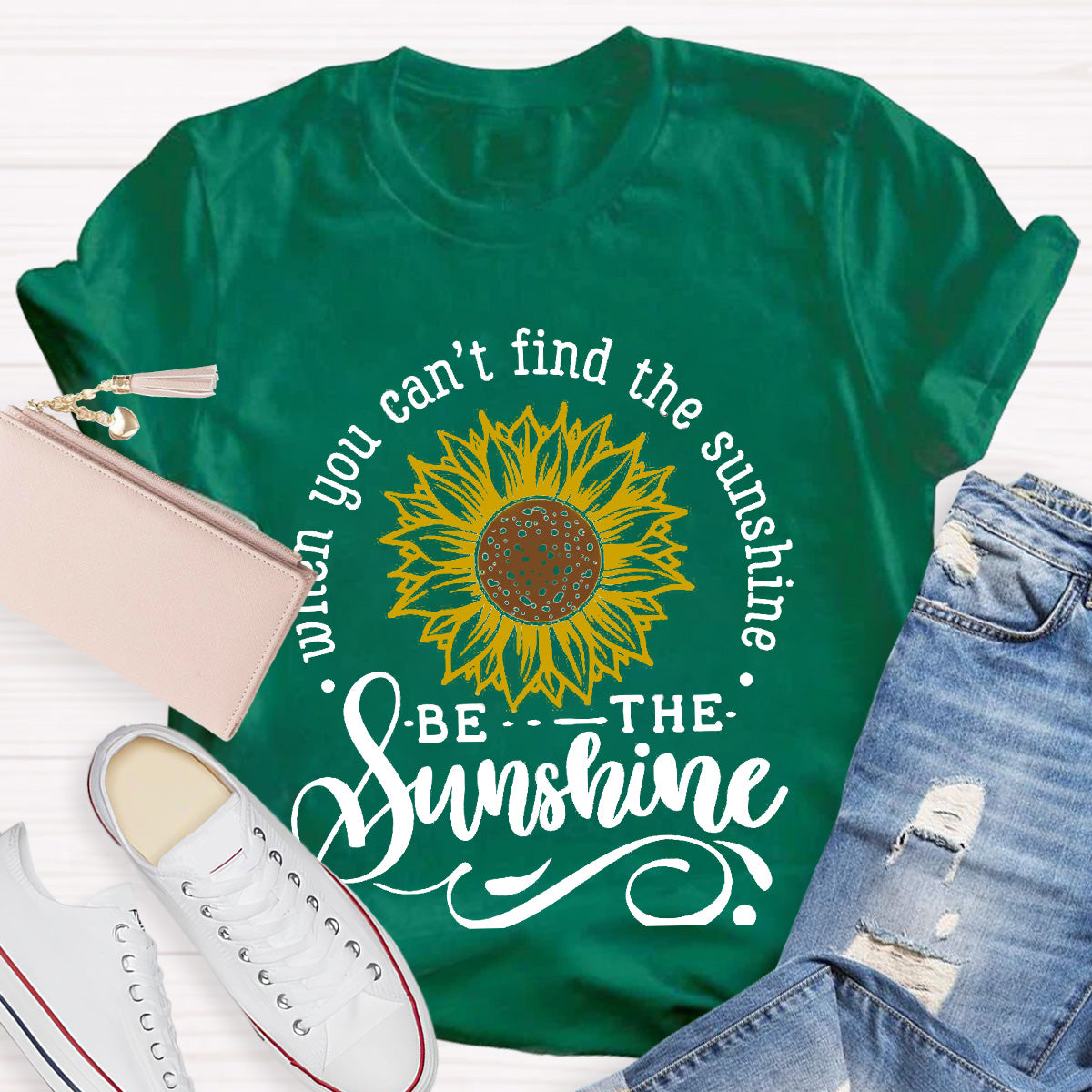 You Can’t Find The Sunshine Teacher T-Shirt