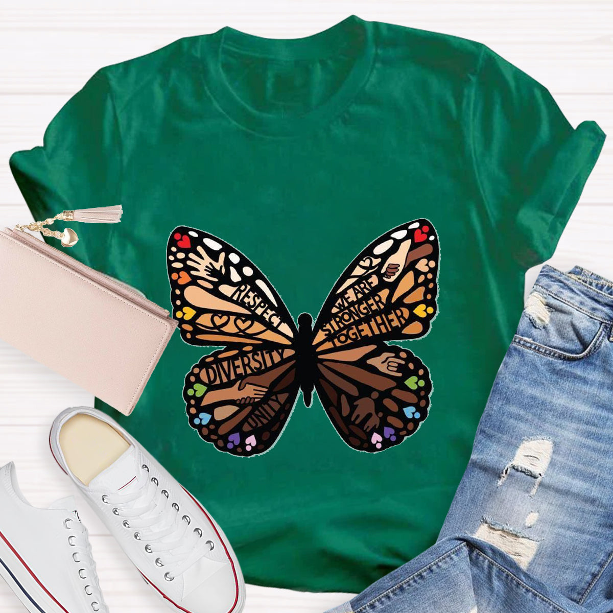 Respect Diversity We Are Strong Together T-Shirt