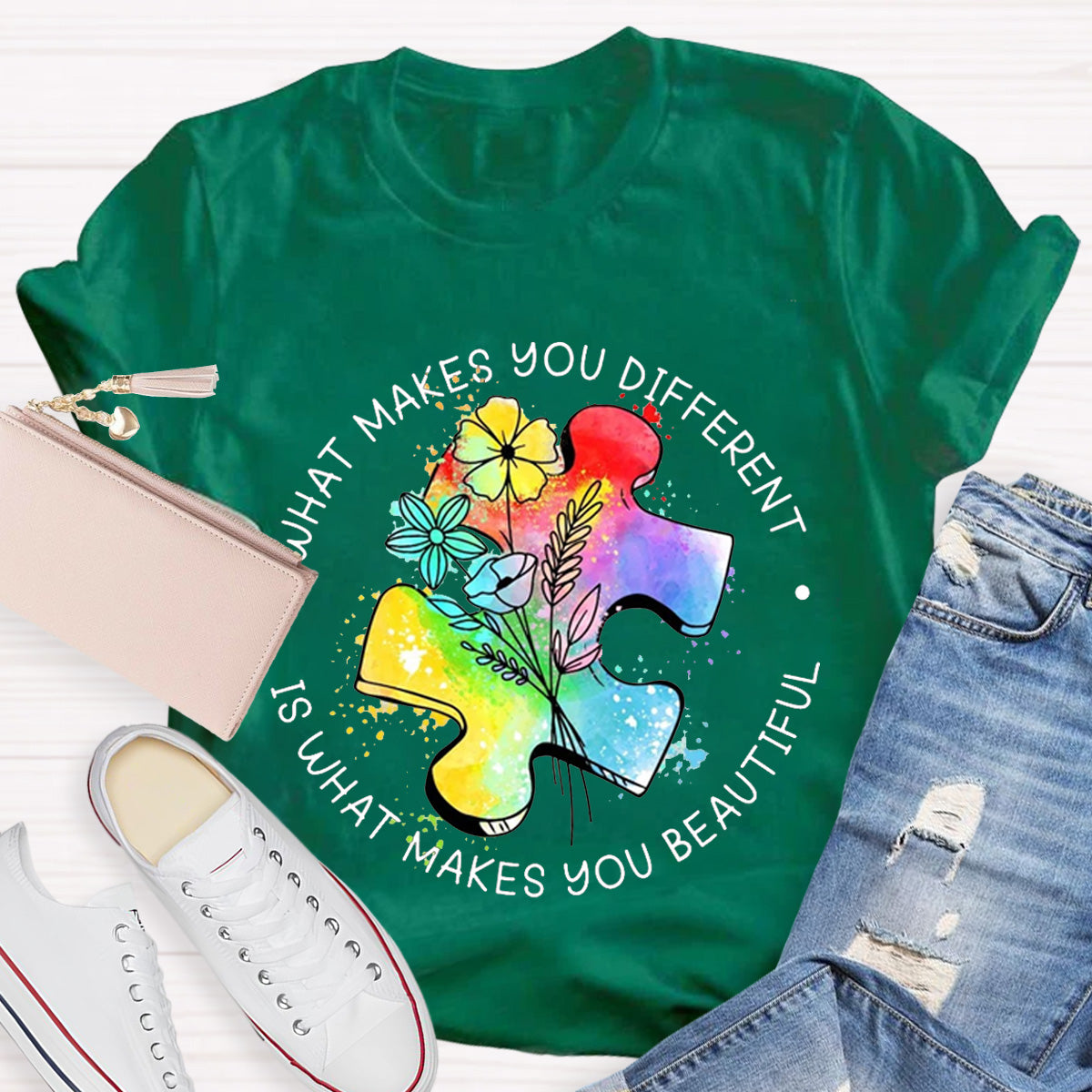 What Makes You Different Teacher T-Shirt