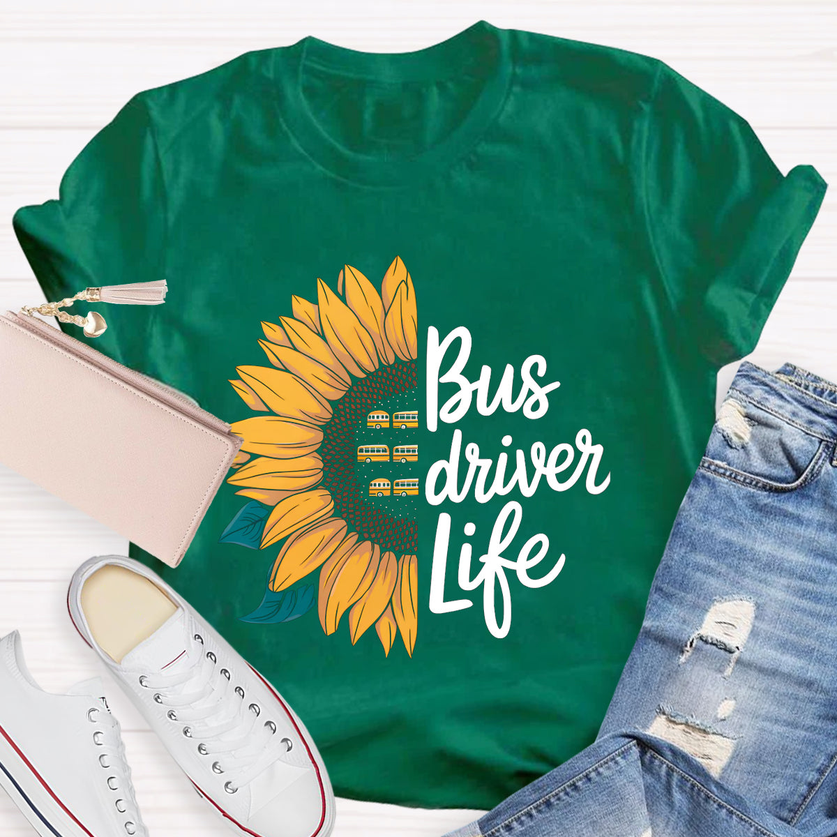 Bus Driver Life Teacher T-Shirt