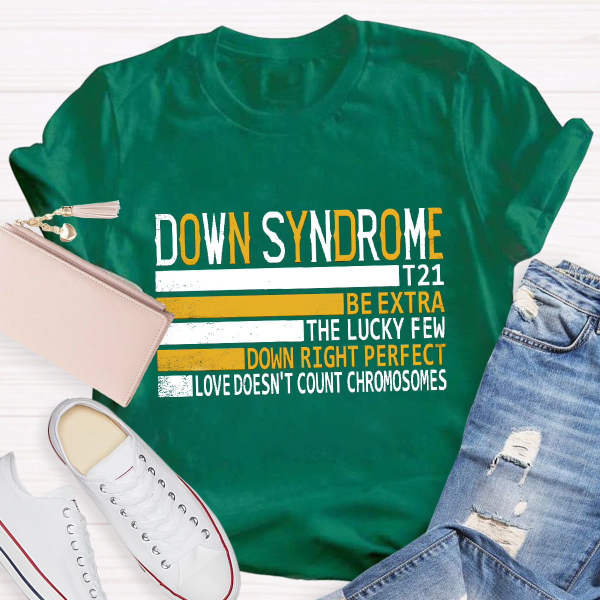 Down Syndrome Extra Chromosome T21 T-Shirt