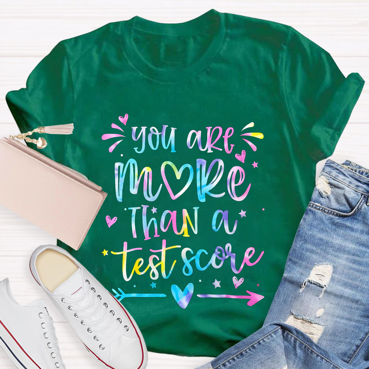 You Are More Than A Test Score Teacher T-Shirt