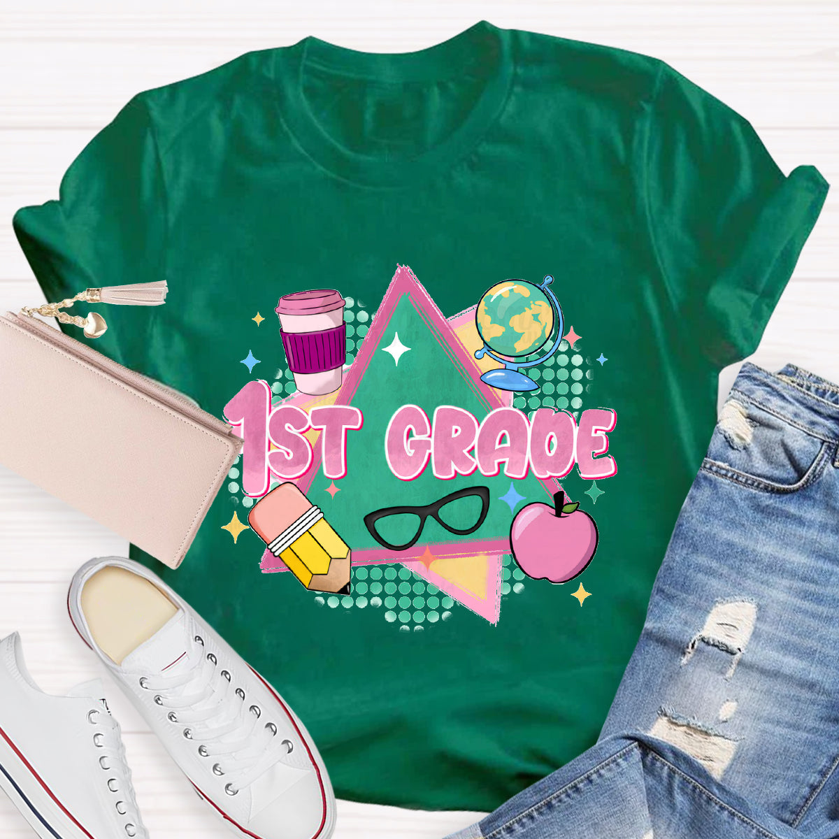 Personalized Grade Teacher's tools Back To School T-Shirt