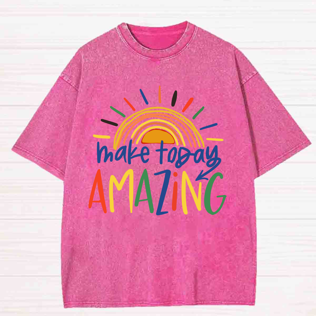 Make Today Amazing Washed T-shirt