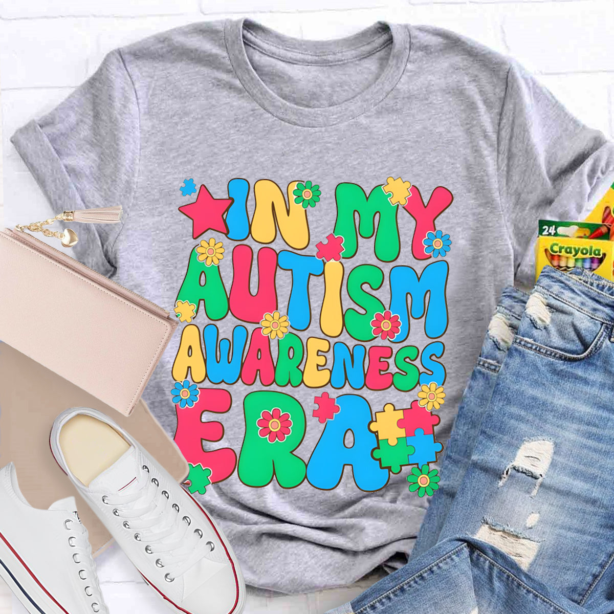 In My Autism Awareness Era Teacher T-Shirt