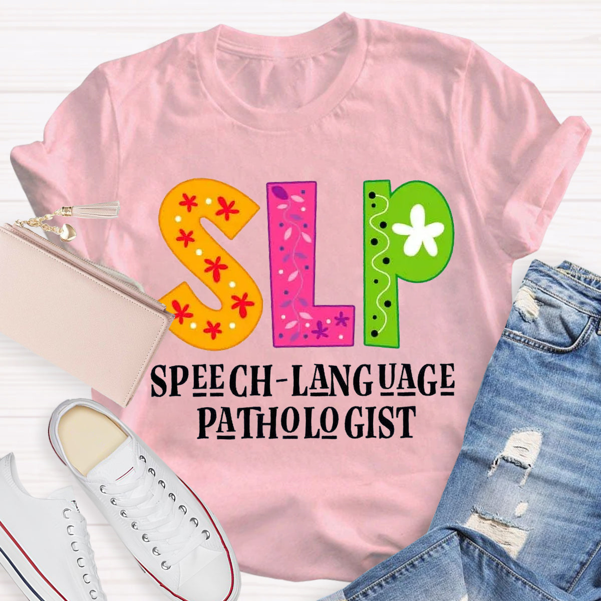 SLP Speech Language Pathologist Teacher T-Shirt