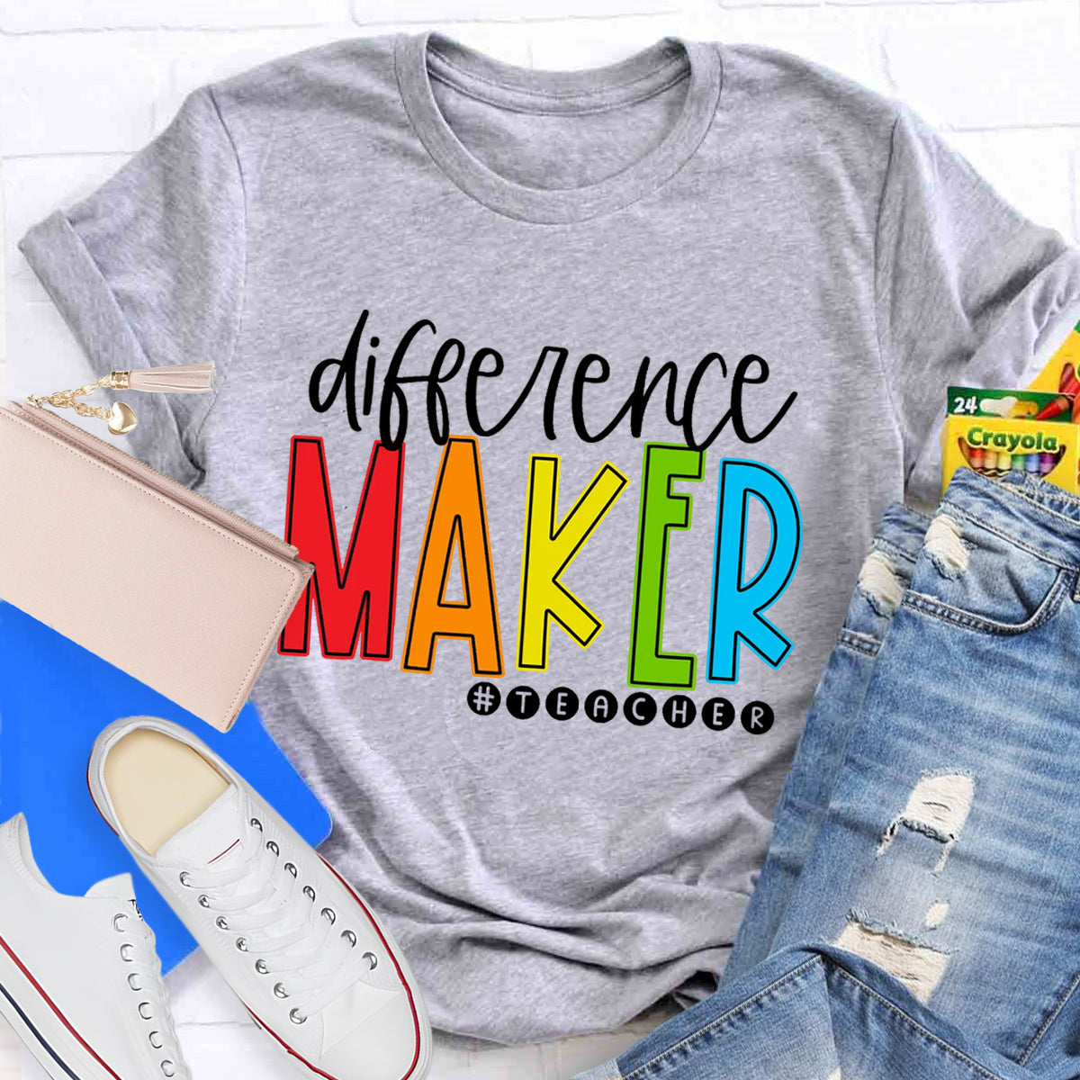 Difference Maker Teacher T-Shirt