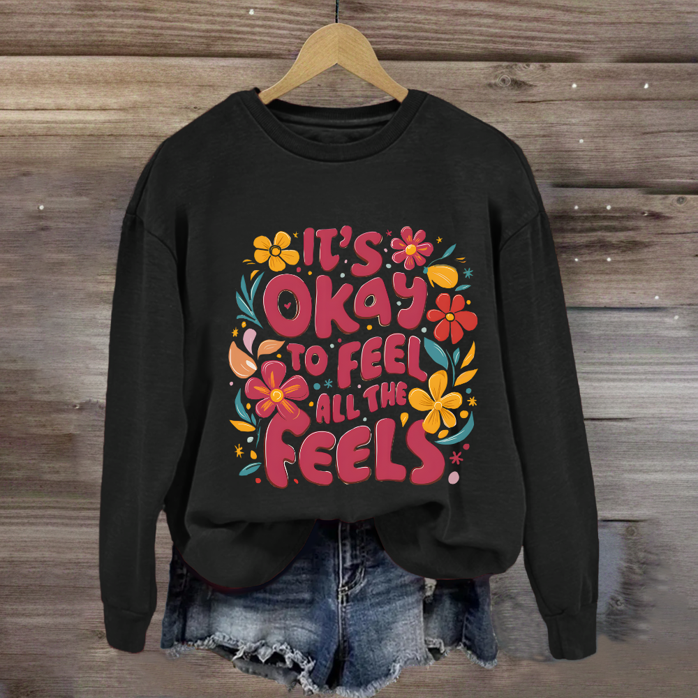 Celebrate Minds of All Kinds Floral Sweatshirt