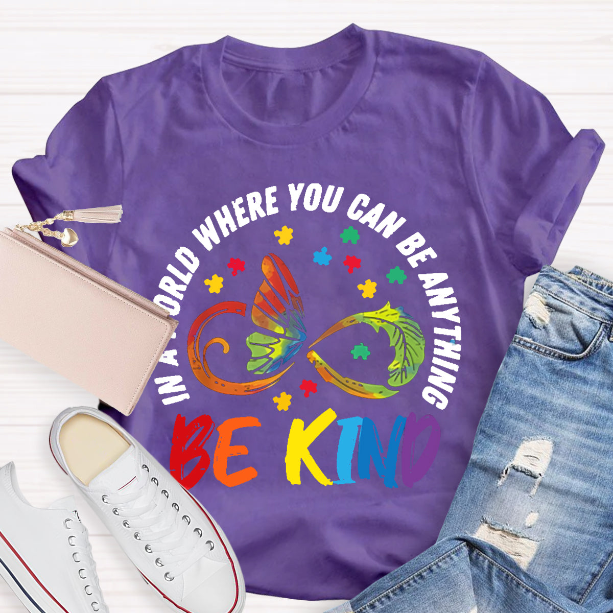 You Can Be Anything Be Kind Teacher T-Shirt