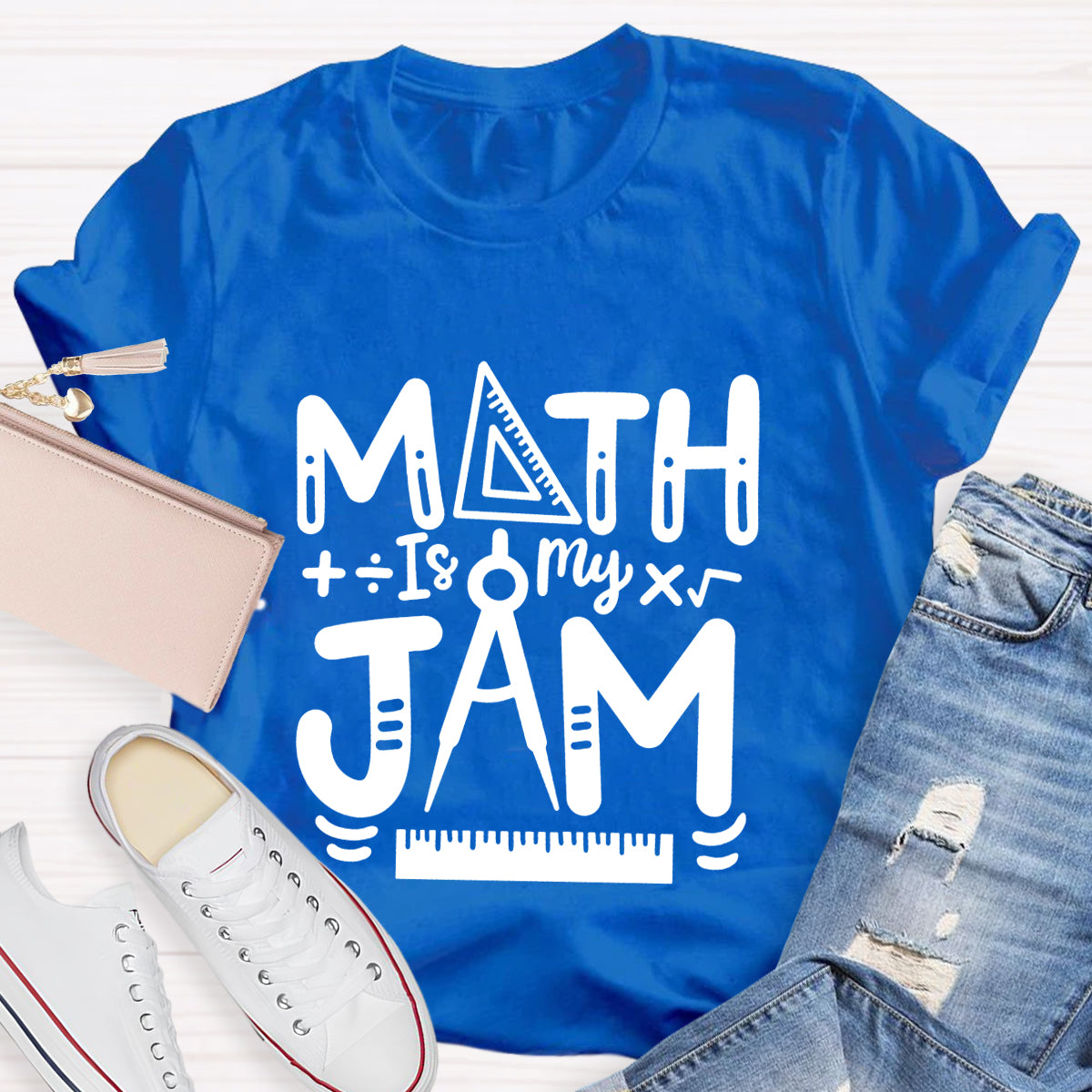 Math Is My Jam Teacher T-Shirt