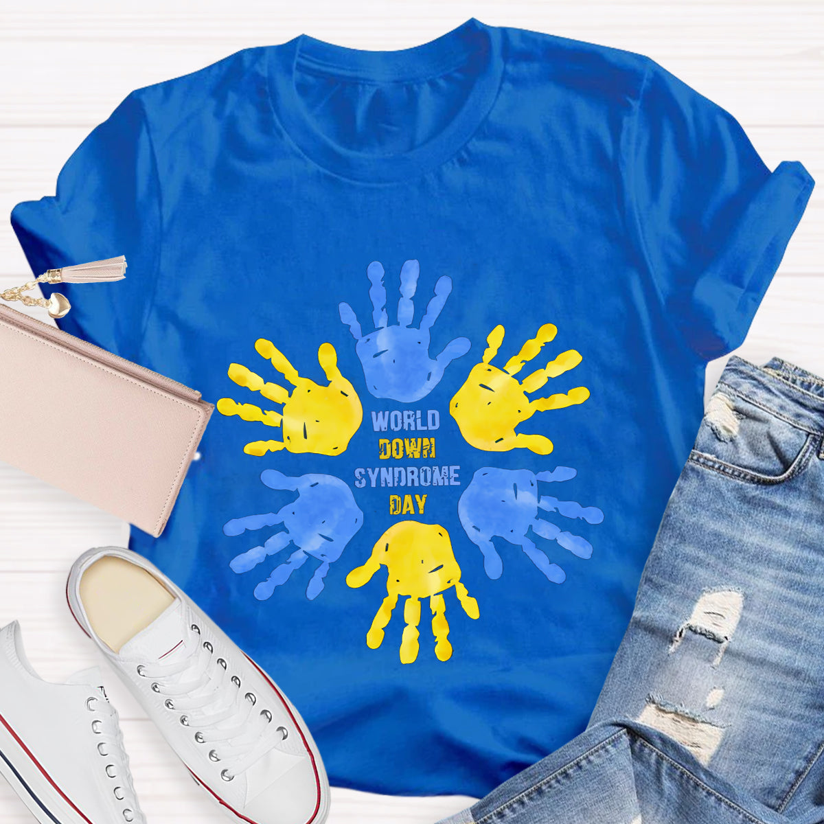 World Down Syndrome Day Teacher T-Shirt
