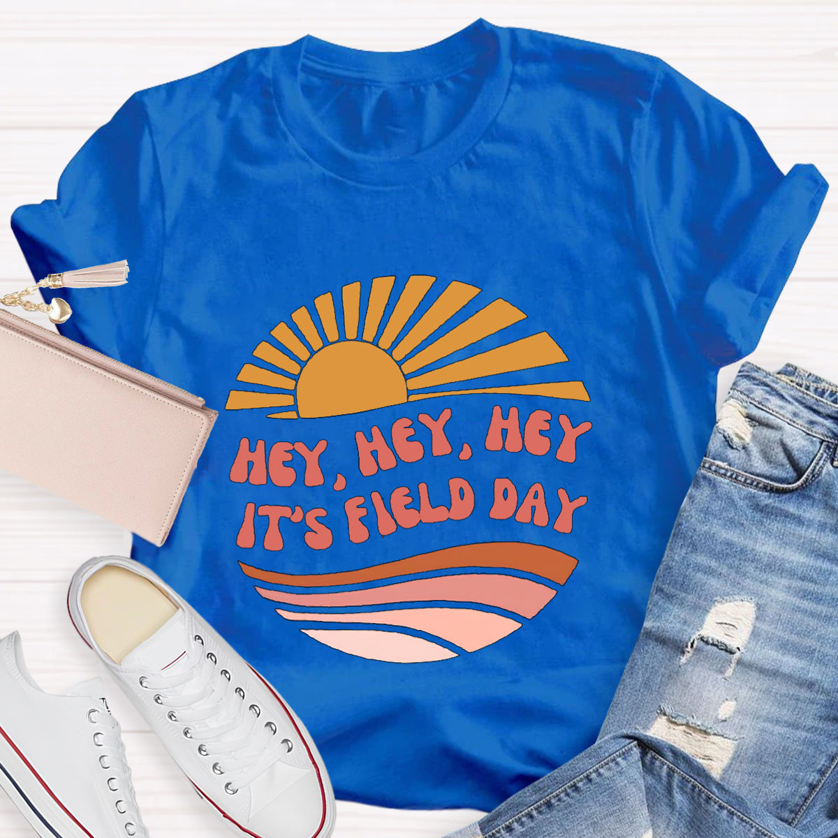 Hey It's Field Day Teacher T-Shirt