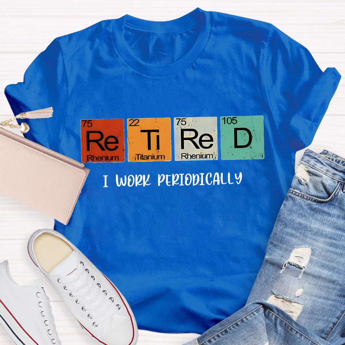 Retired I Work Periodically Teacher T-Shirt