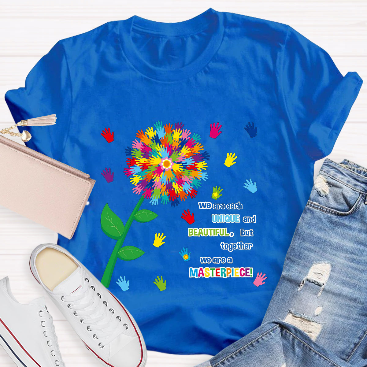 We Are Each Unique And Beautiful T-Shirt