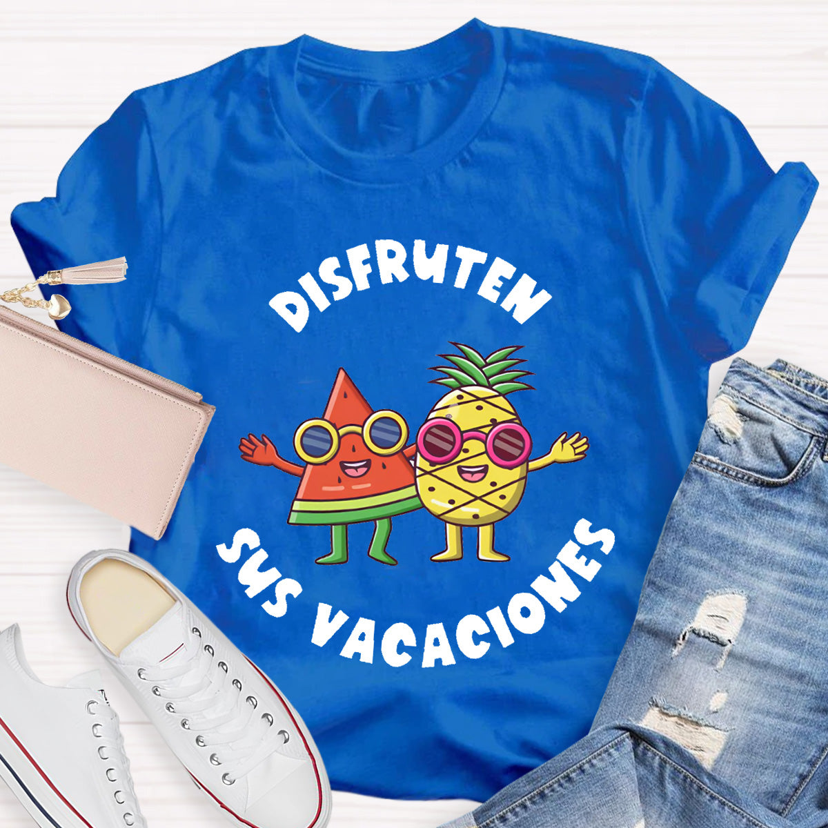 Disfruten Sus Vacaciones Spanish Teacher T-Shirt