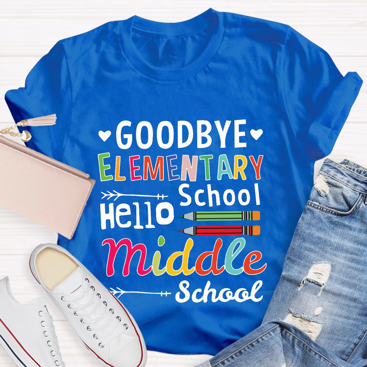 Hello Middle School Teacher T-Shirt