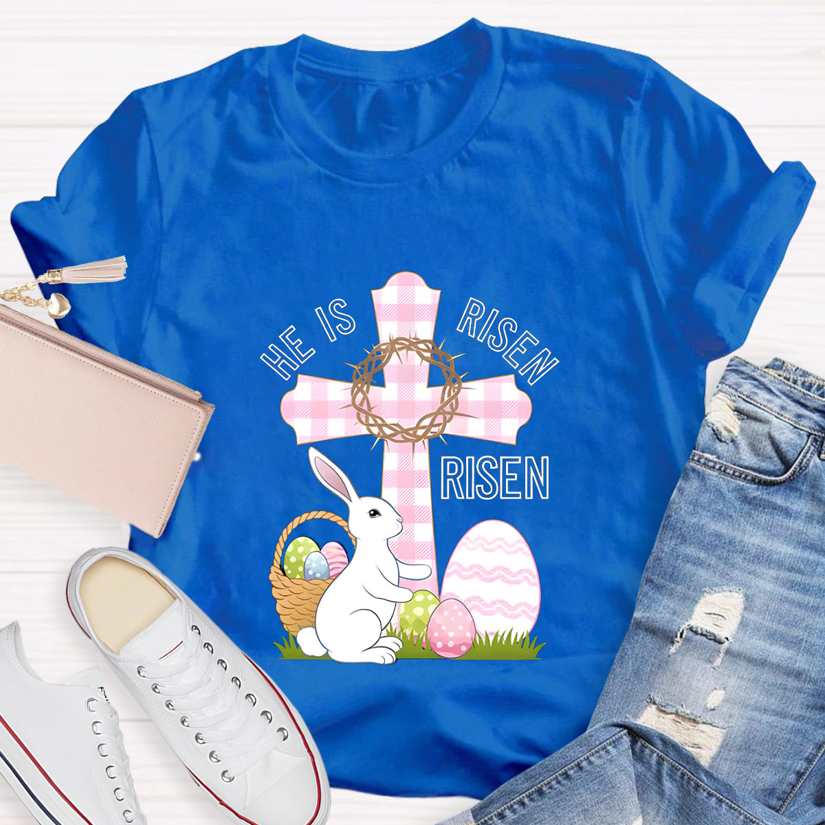 He Is Rise Easter T-Shirt