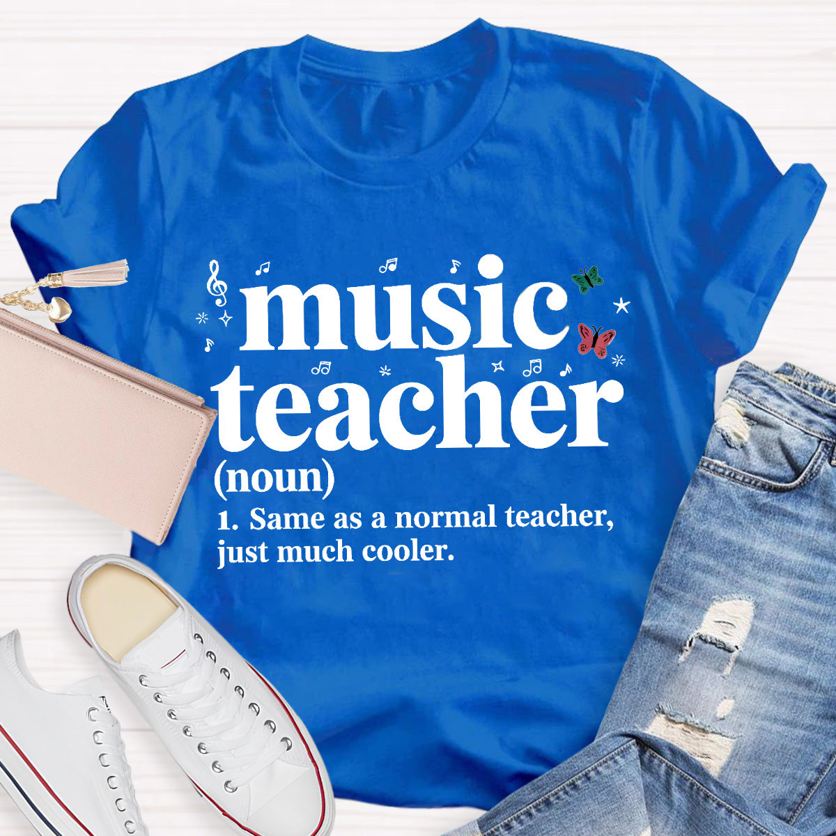 Music Teacher Just Much Cooler Teacher T-Shirt