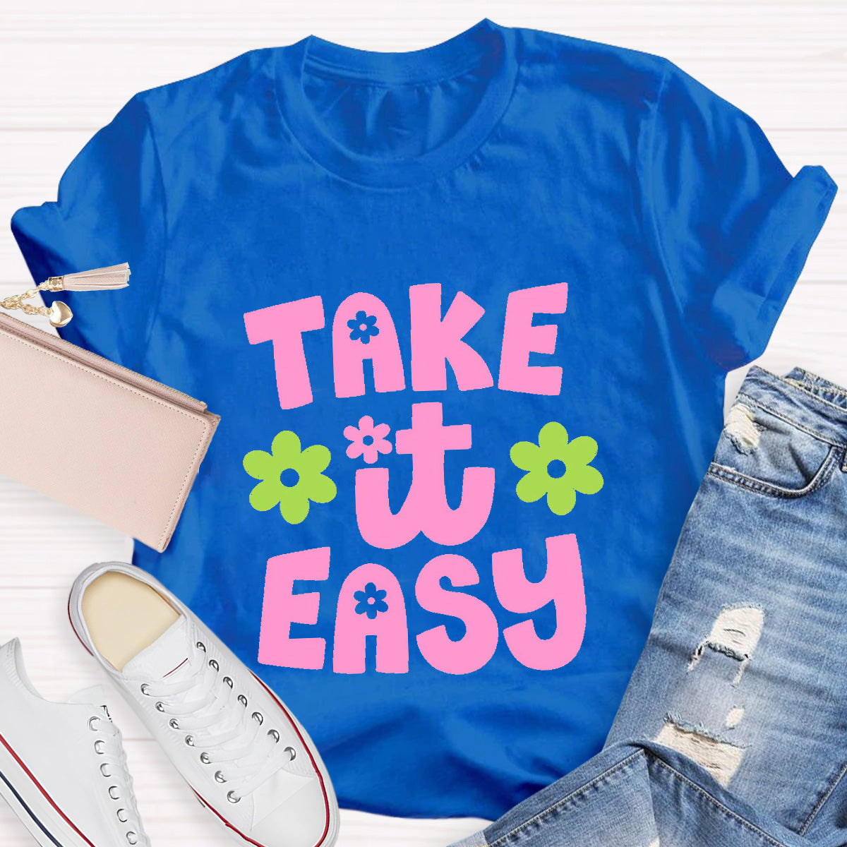 Take It Easy Teacher T-Shirt