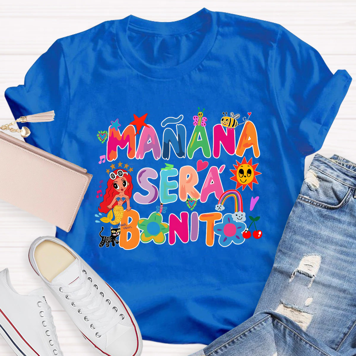 Mañana Sera Bonito Spanish Teacher T-Shirt