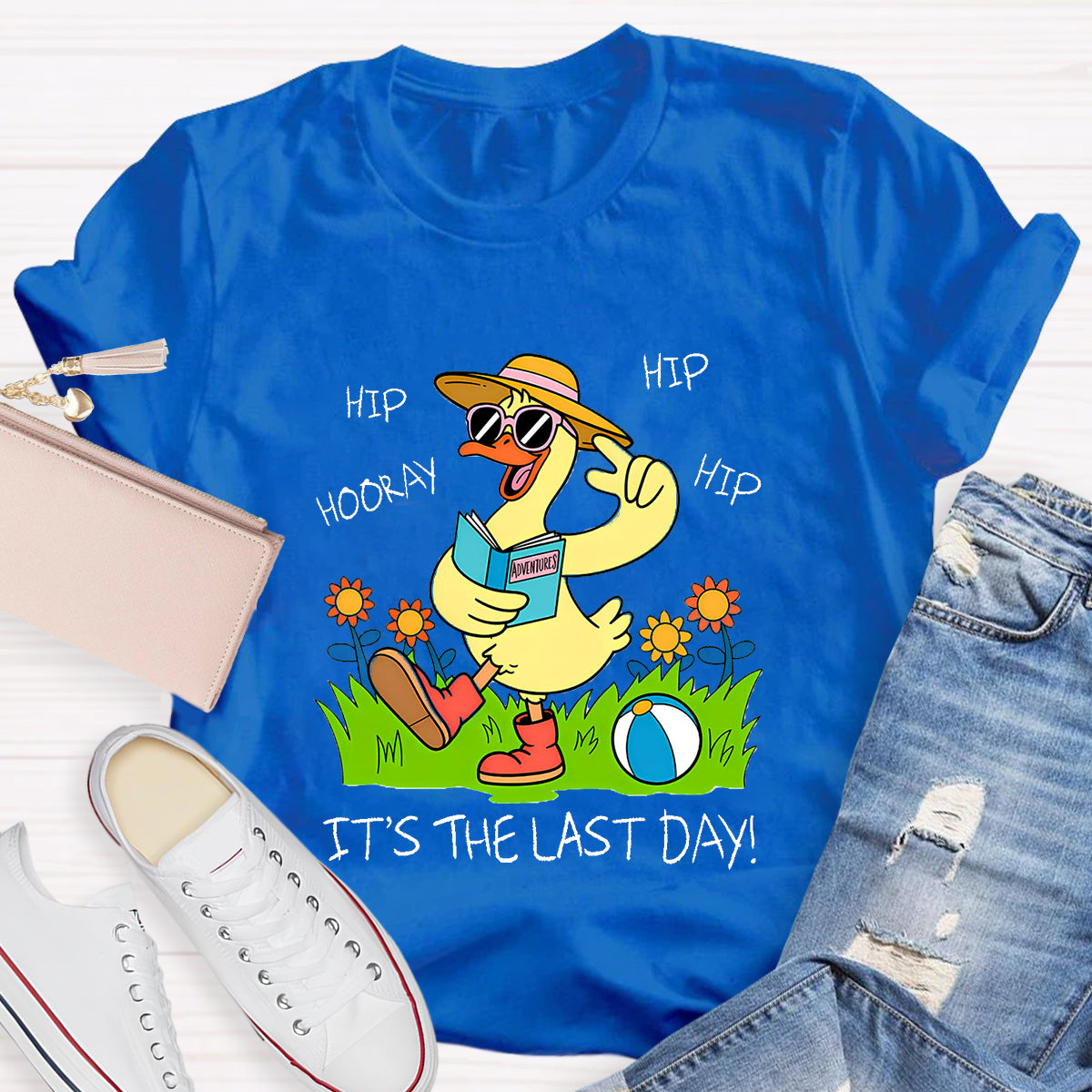 Hip Hooray It's The Last Day Funny Durk T-Shirt