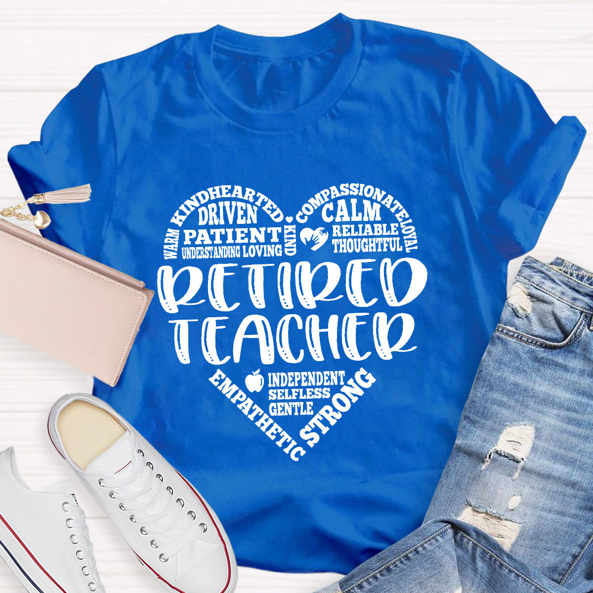 Retired Teacher Strong Teacher T-Shirt
