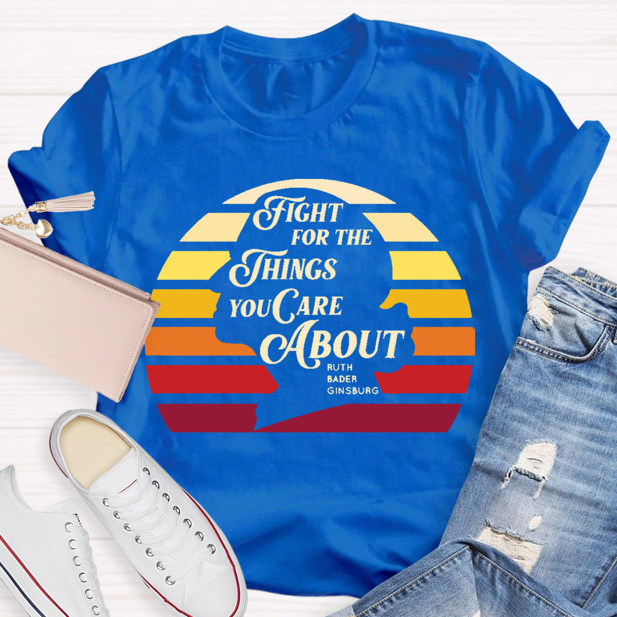 Fright for The Things You Care About Teacher T-Shirt