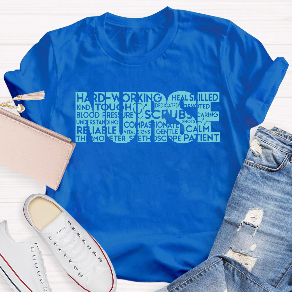 School Nurse Hard Working Patient T-Shirt