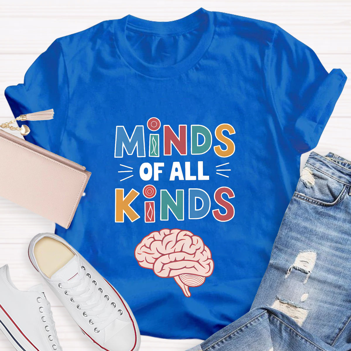 Minds Of All Kinds Teacher T-Shirt
