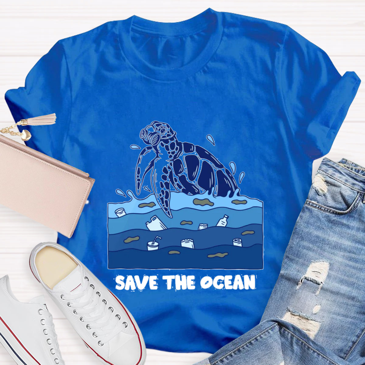 Save The Ocean Save The Turtle T-Shirt