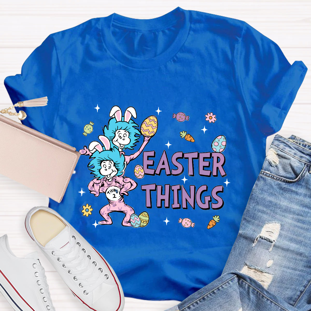 Easter Things Teacher T-Shirt