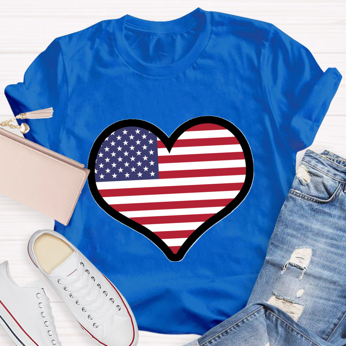 American Heart Teacher T-Shirt
