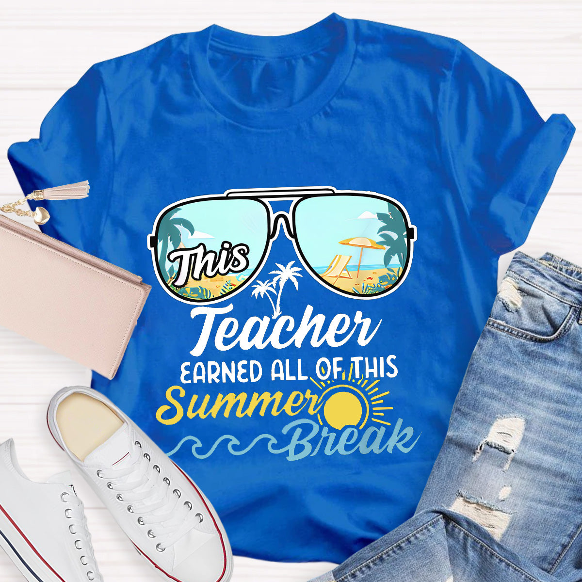 All Of This Summer Break Teacher T-Shirt