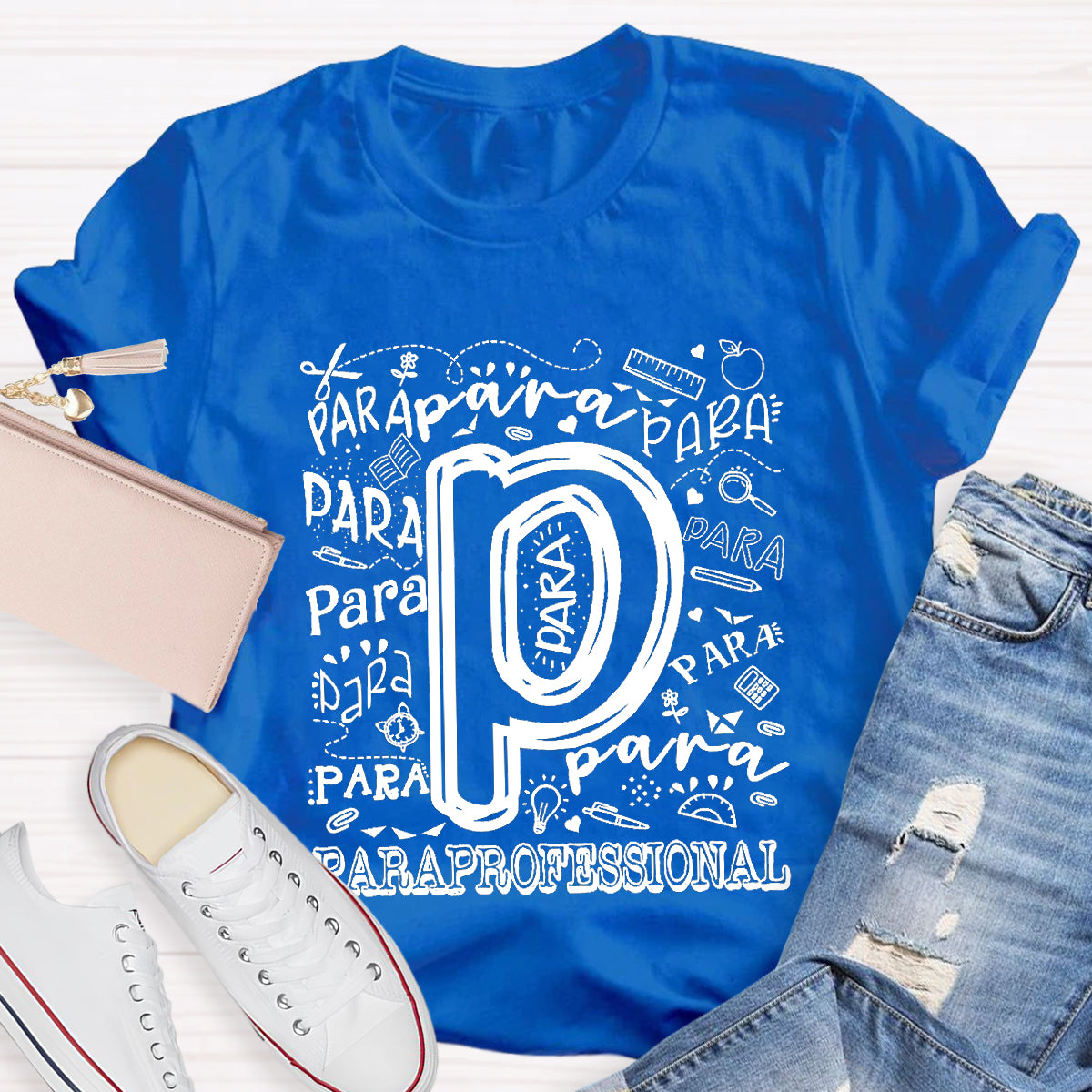 Para Professional Letter Pencil T-Shirt