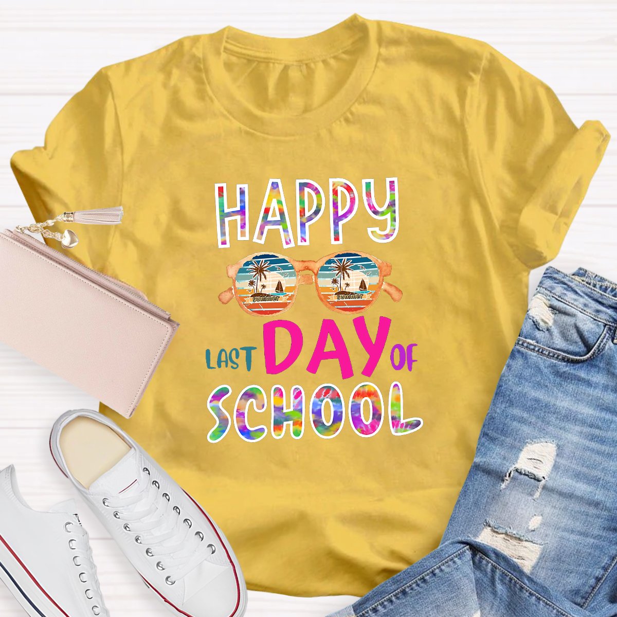 Happy Last Day Of School Teacher Shirt