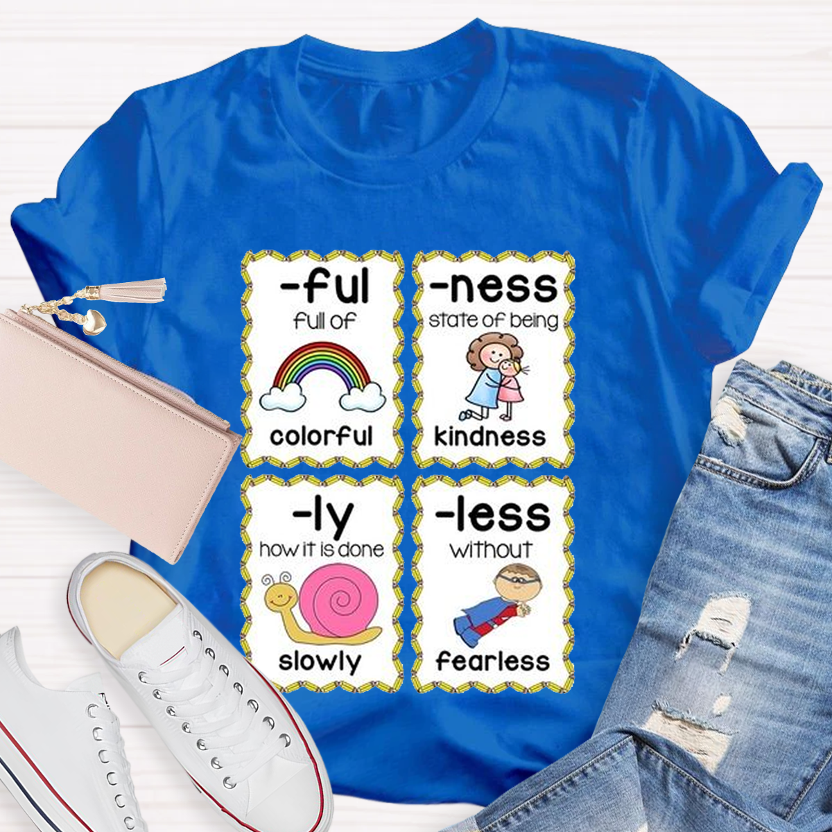 Prefixes and Suffixes Teaching Ideas for First Grade and Kindergarten T-Shirt
