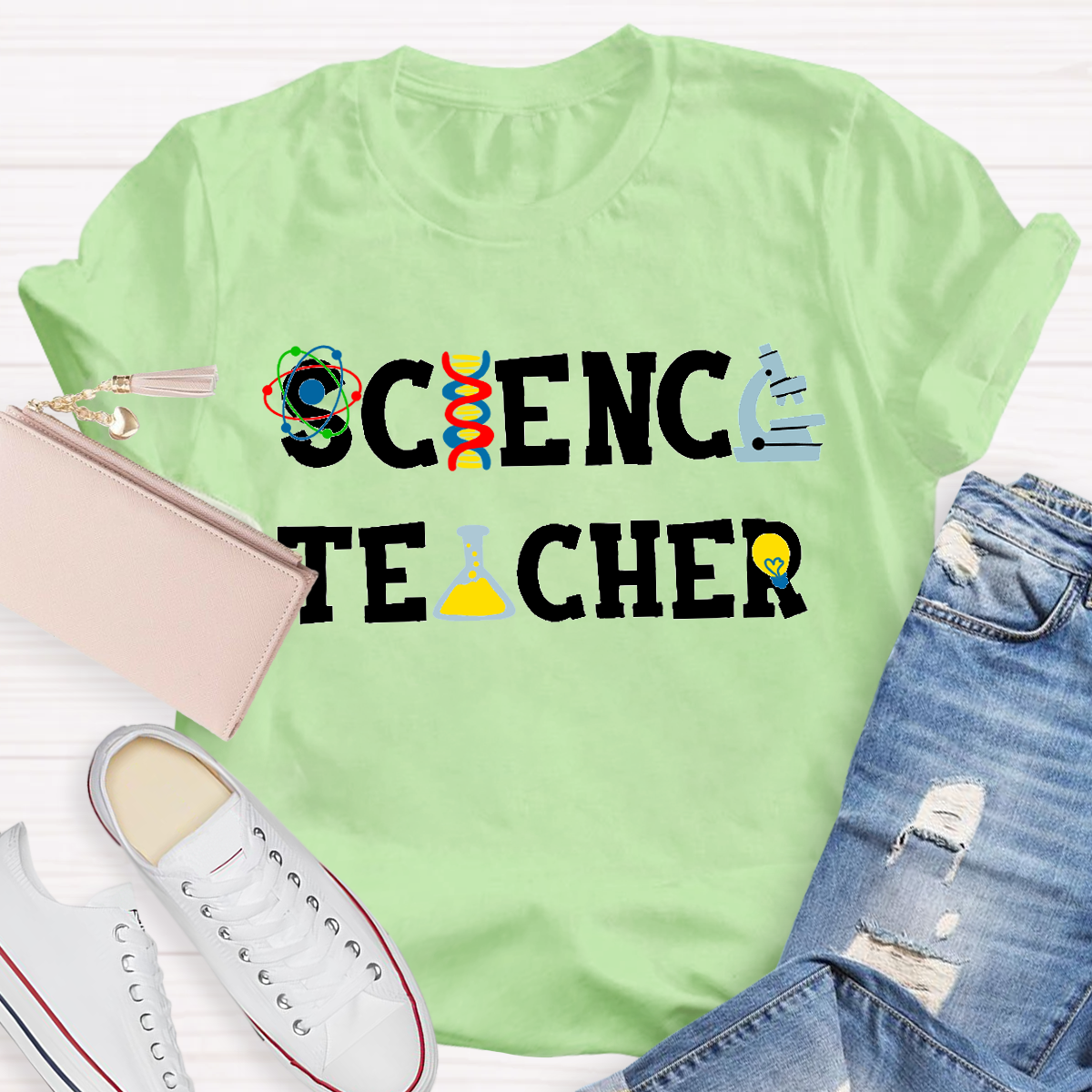 Science Reagent Bottle Teacher T-Shirt