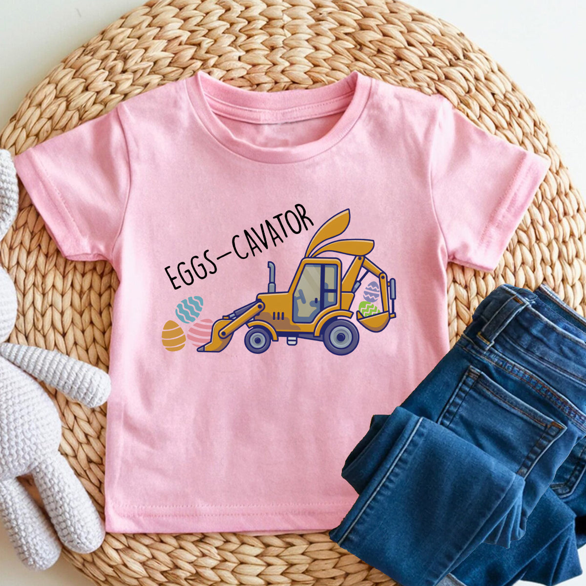 Eggs-Cavator  Toddler T-shirts