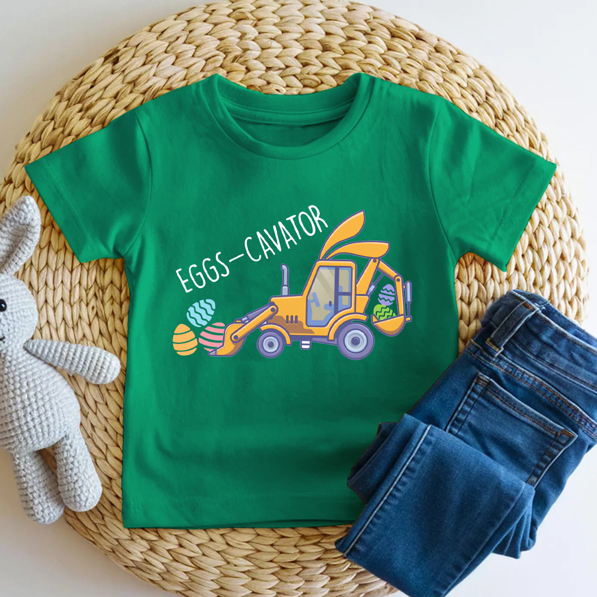 Eggs-Cavator  Toddler T-shirts
